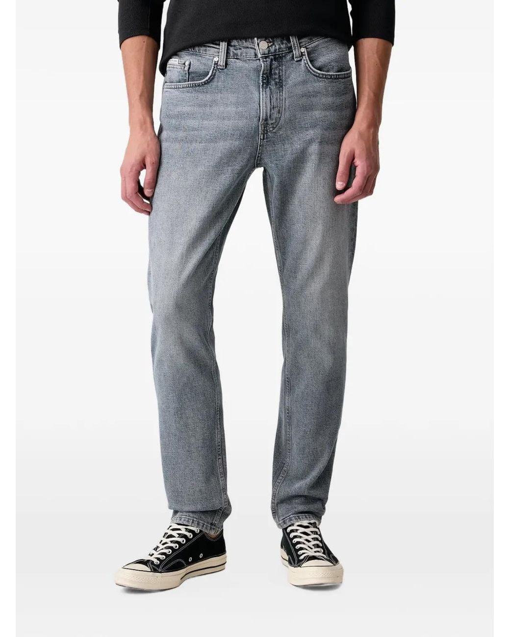 Marc O' Polo Blue Aric Faded Slim-Fit Jeans for men