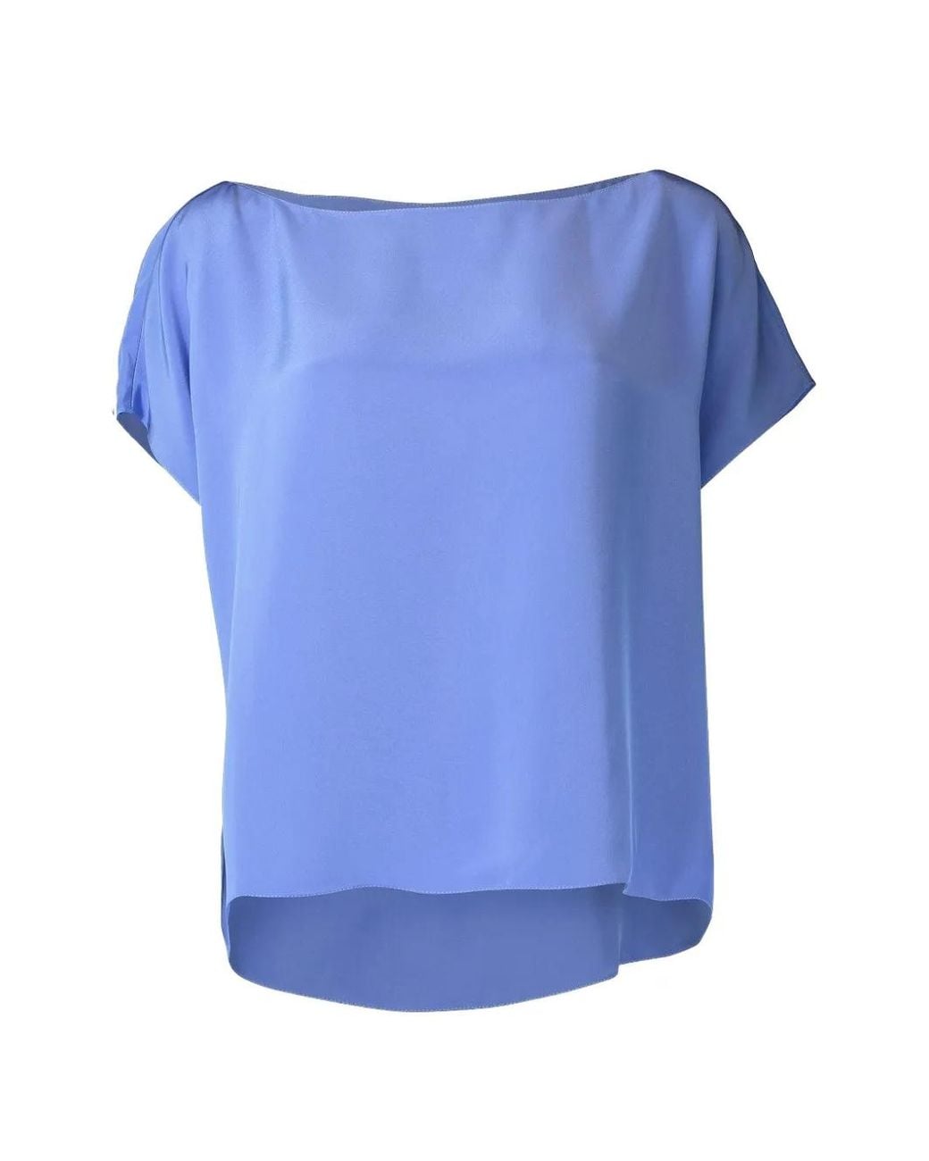 Peter Cohen Blue Ways Boat-Neck Blouse
