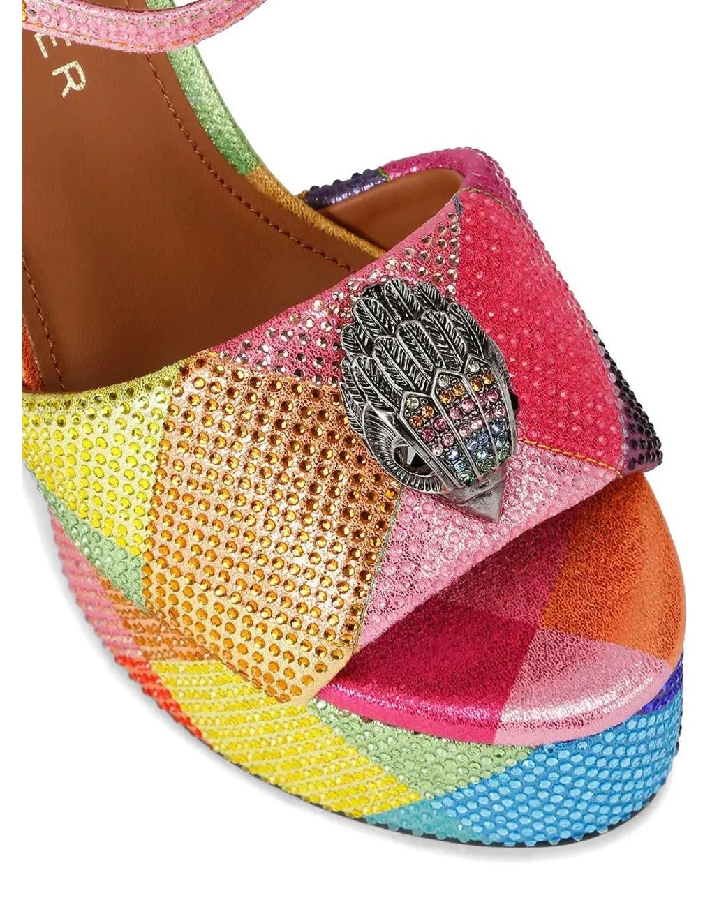 Kurt Geiger Pink Kensington Platform Heels