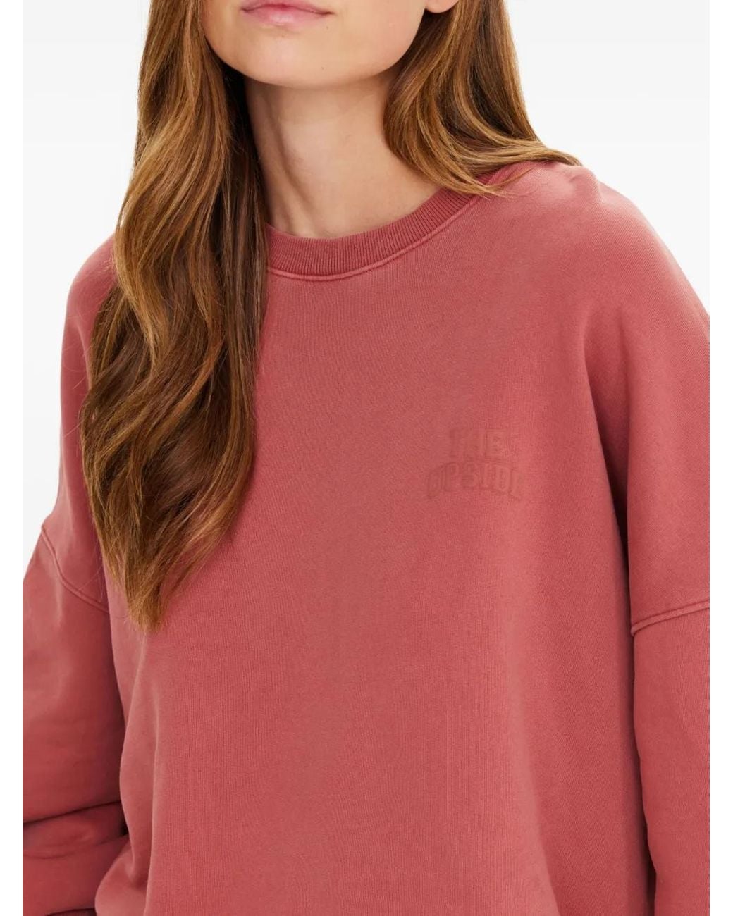 The Upside Red Serendipity Paloma Crew-Neck Sweater
