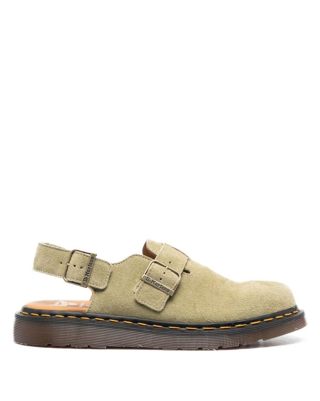 Dr. Martens Jorge Slingback Suede Sandals in Green for Men | Lyst