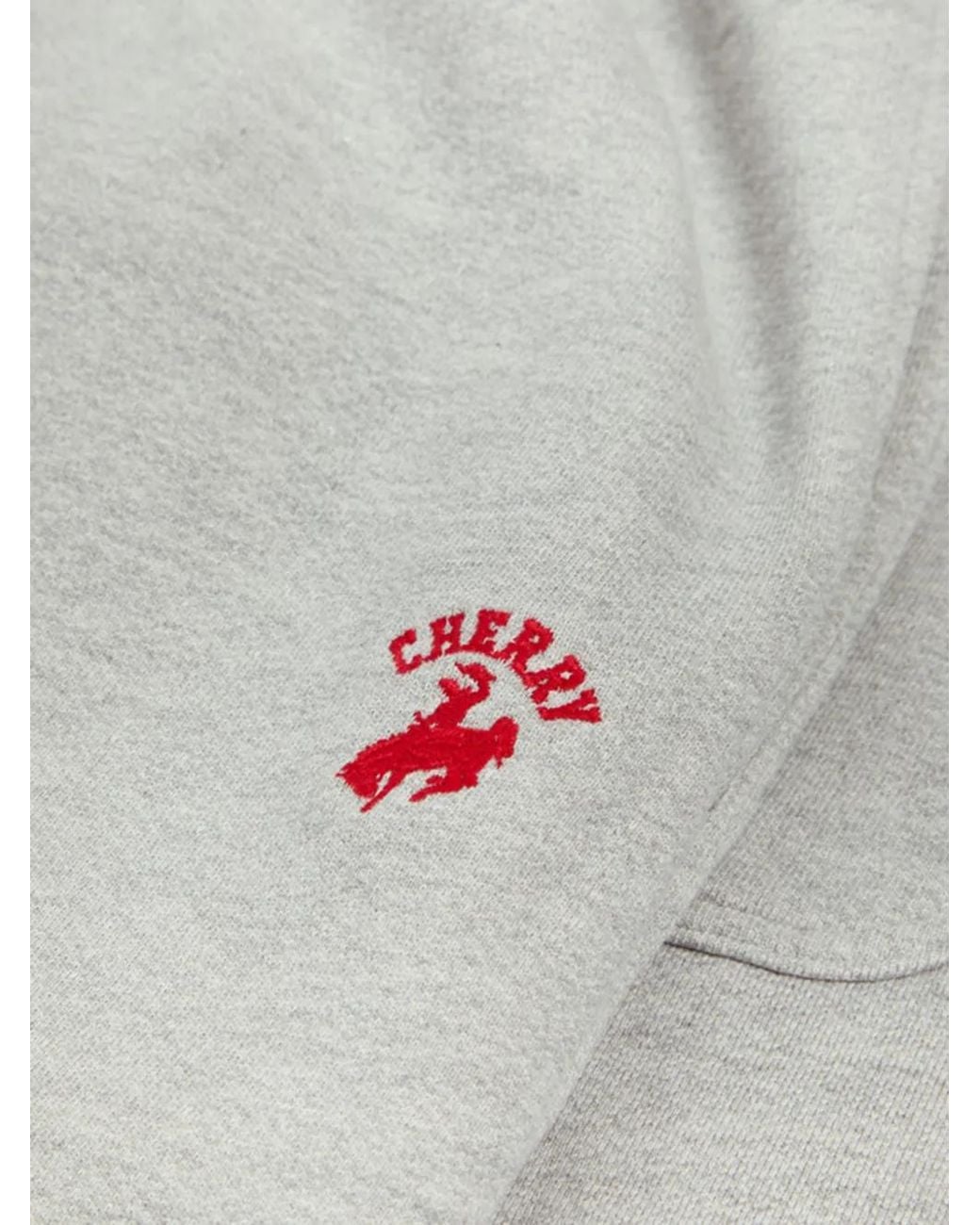 CHERRY LA Gray Drawstring Track Pants for men