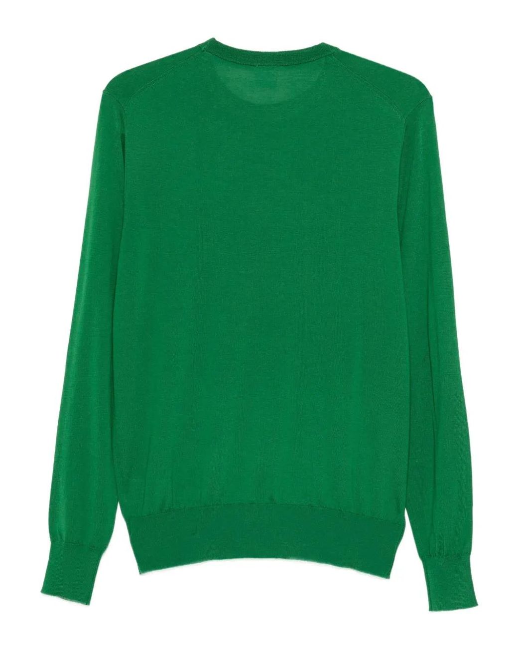 Aspesi Green Crew-Neck Sweater for men