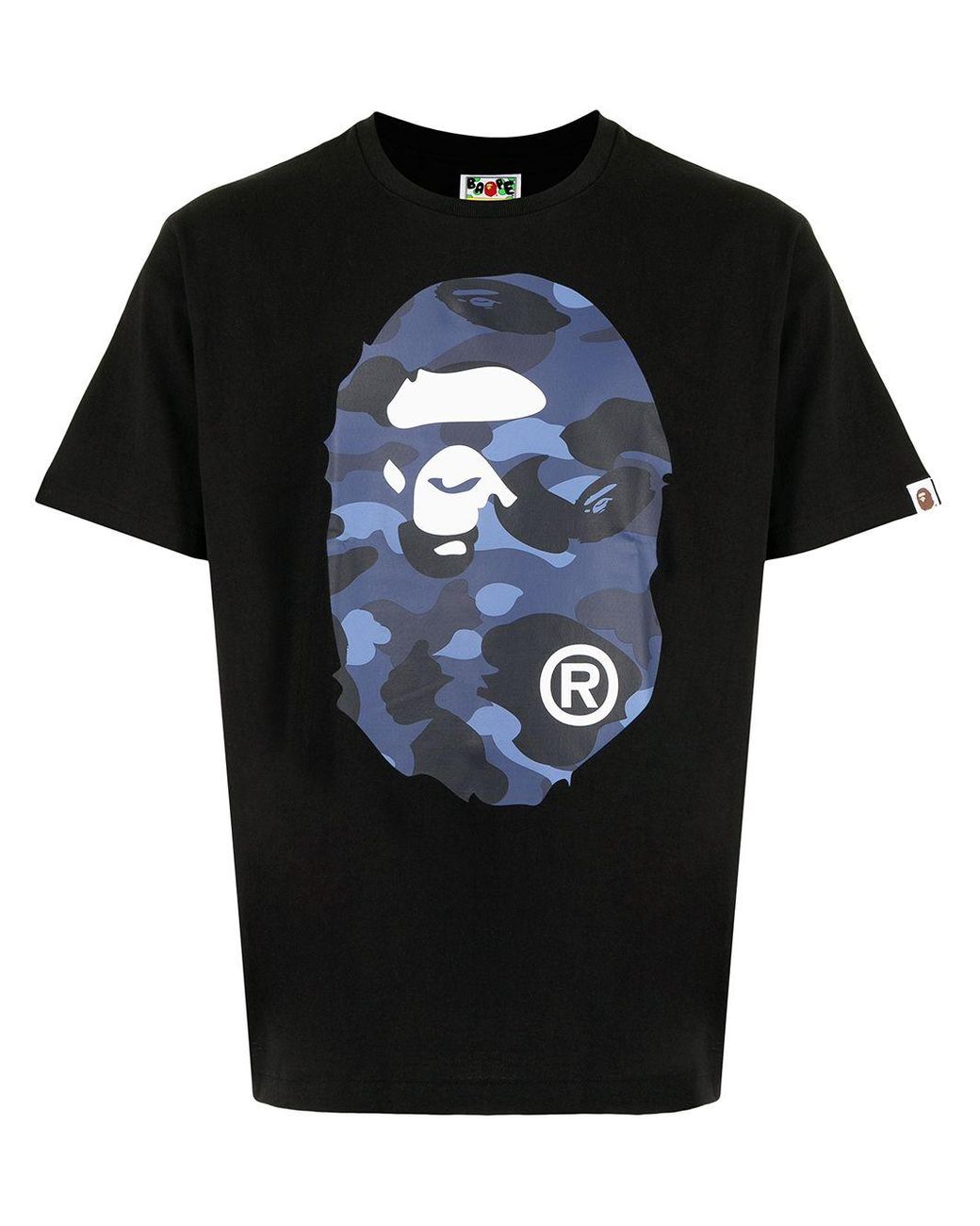 camo a bathing ape shirt