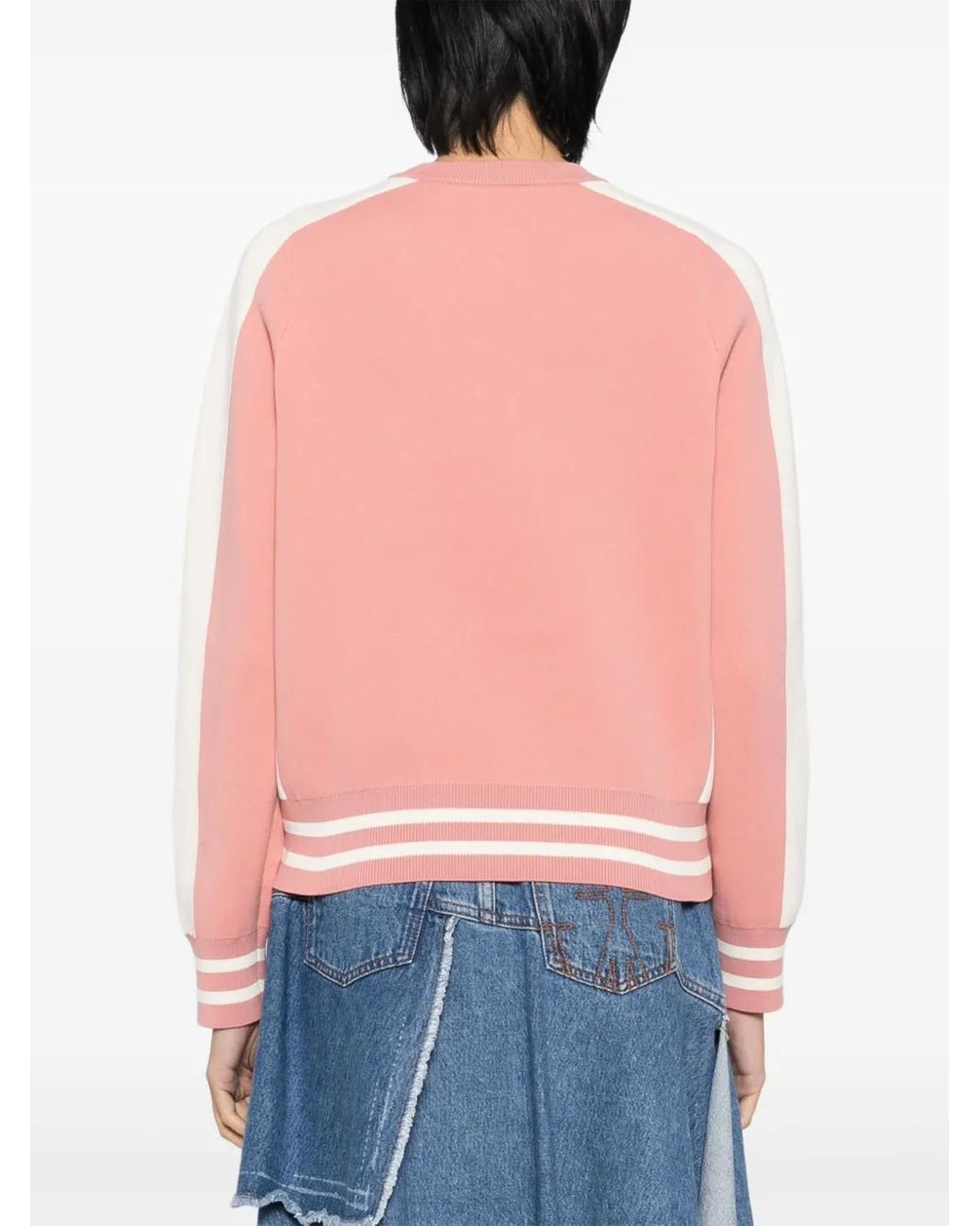 Maison Kitsuné Pink Flash Fox Jumper