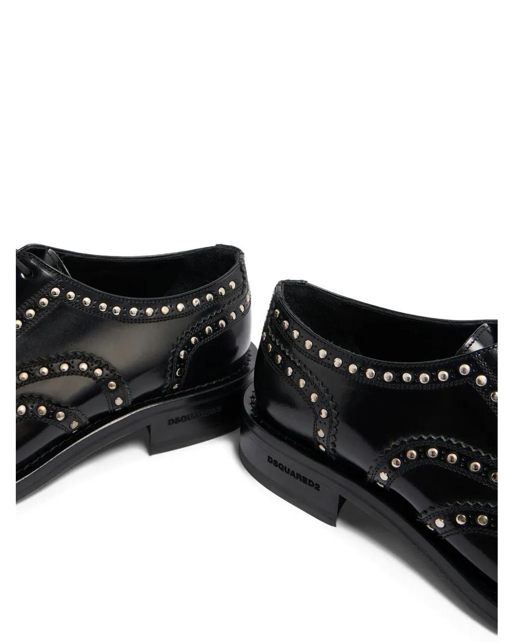 DSquared² Black Classic Evening Oxfords for men