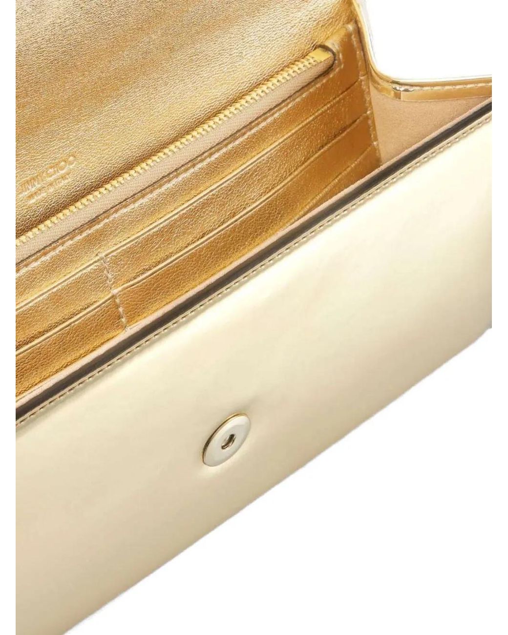 Jimmy Choo Natural Emmie Clutch Bag