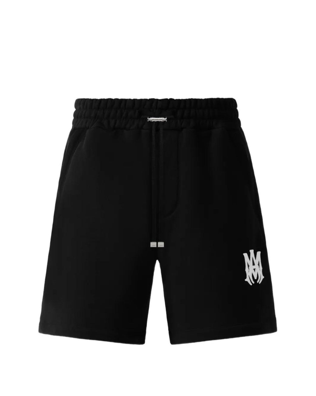Amiri Black Ma Core Logo-Print Shorts for men