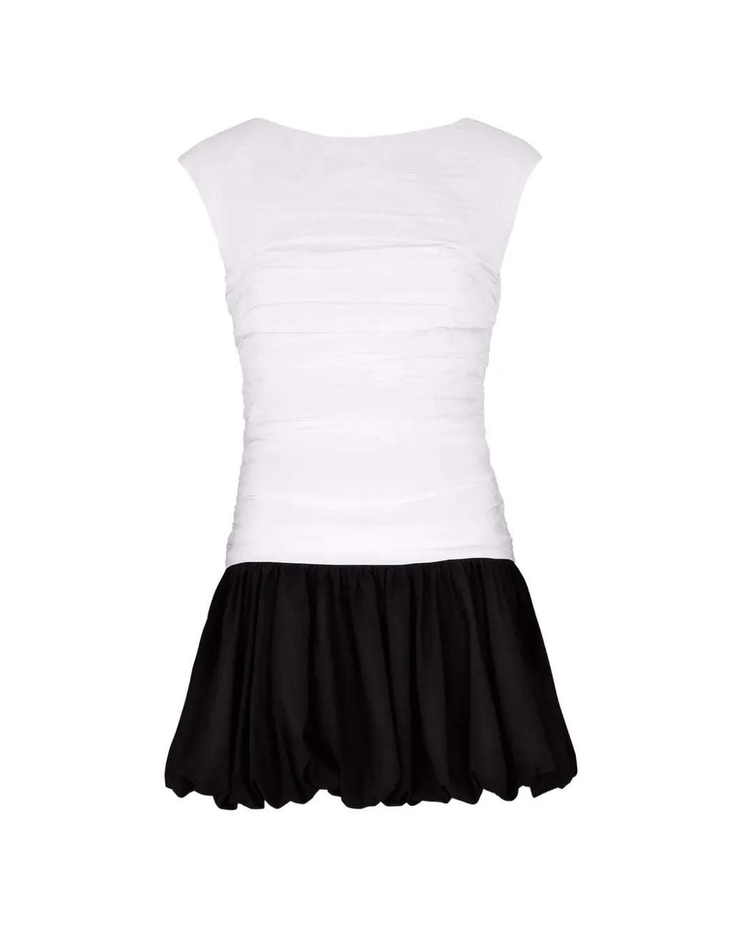 Robe Magda À Coupe Courte Nicholas en coloris White