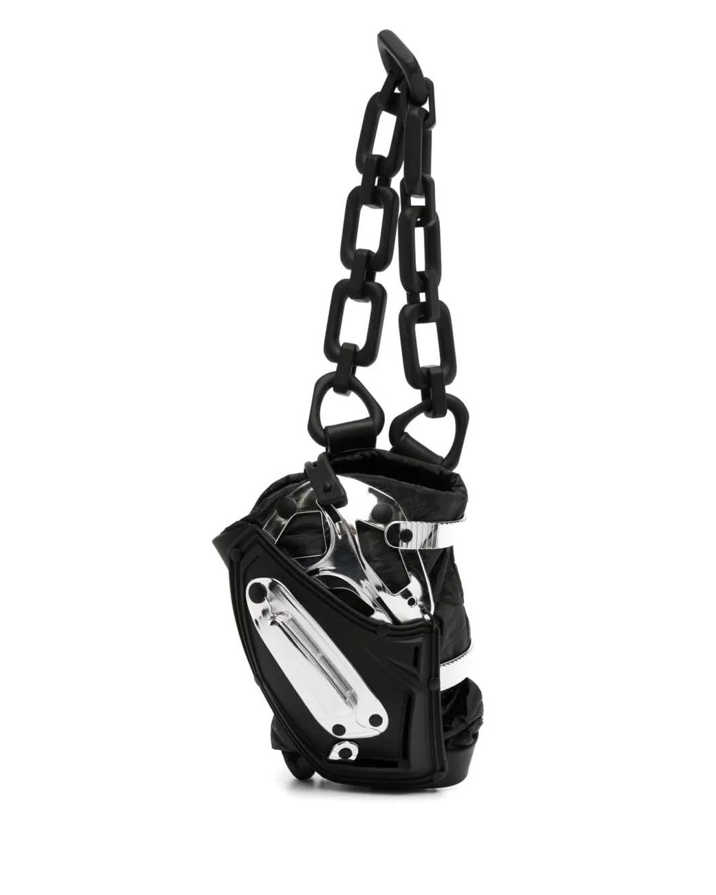 Innerraum White Chain-Link Panelled Mini Bag