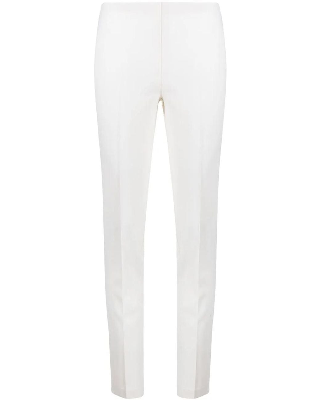 P.A.R.O.S.H. White Slim Trouser