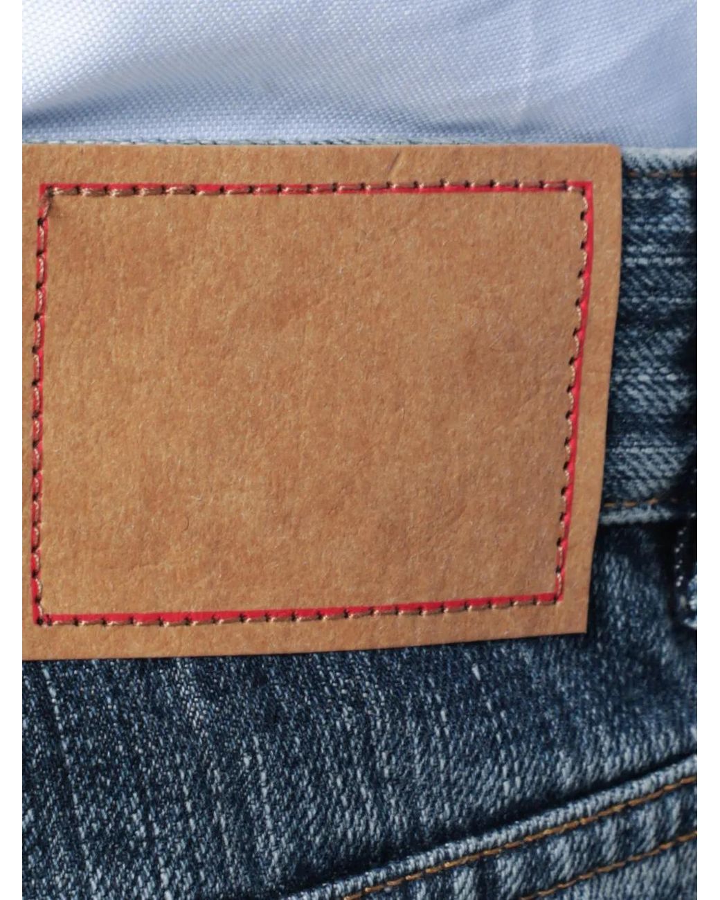 Jeanerica Blue Vega Mid-Rise Straigh-Leg Jeans for men