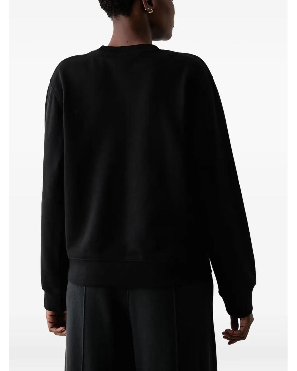 The North Face Black Logo-Print Sweatshirt