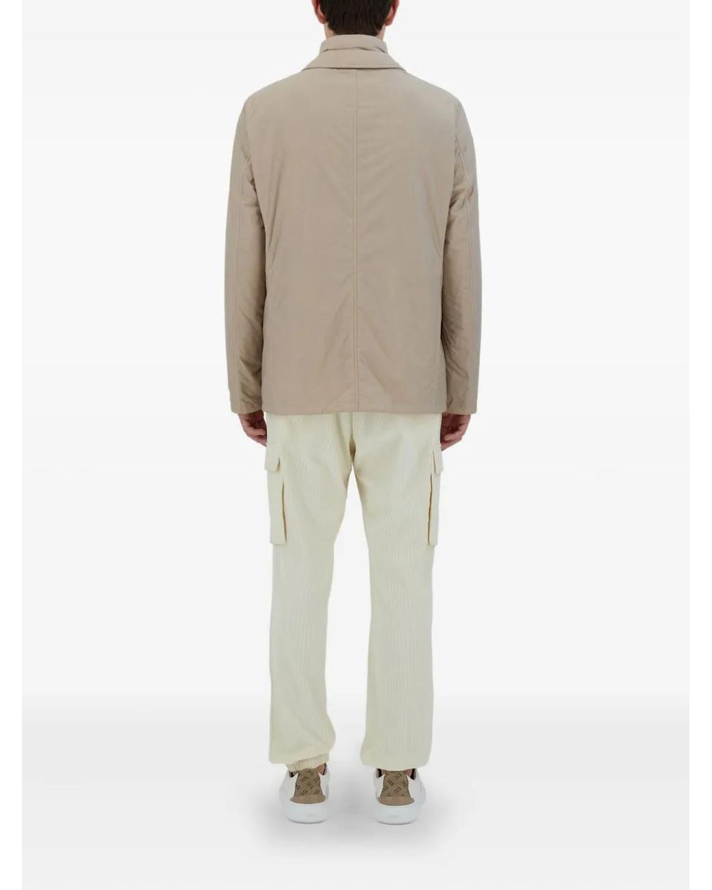 Herno Natural Veste Matelassée À Fermeture Zippée for men