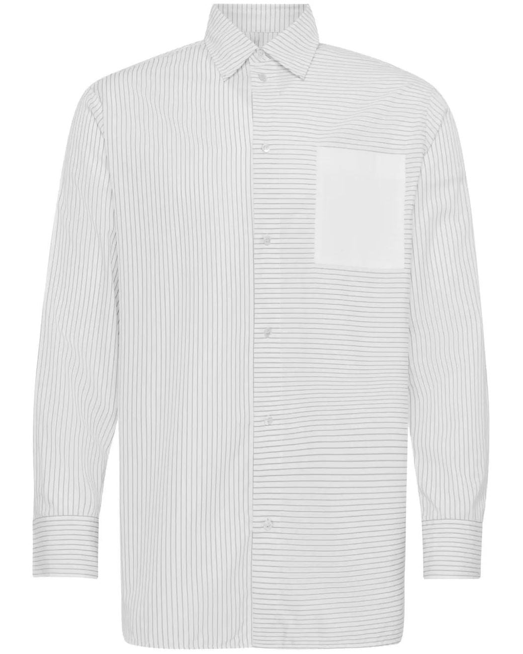 J.W. Anderson White Patch-Pocket Shirt for men