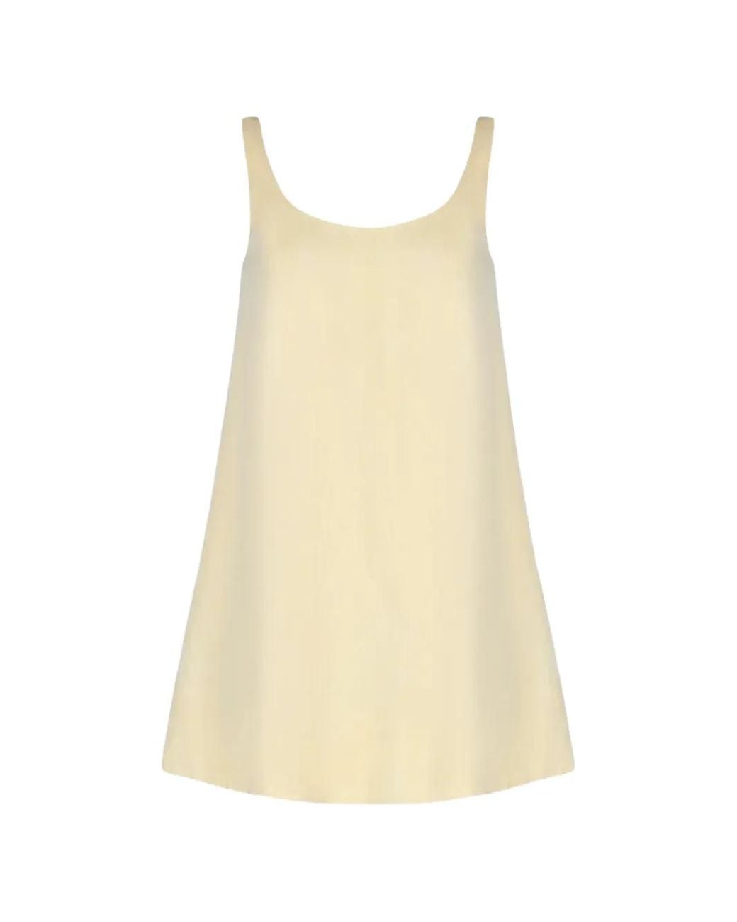 Smythe Natural Mini Shift Dress
