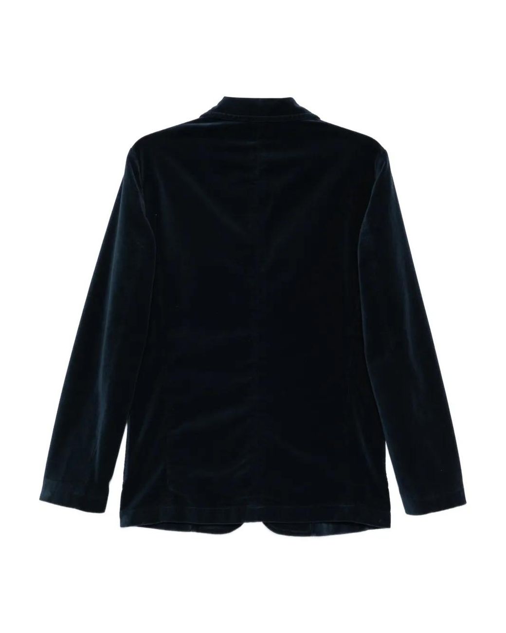 Aspesi Blue Isaac Button Isaac Blazer