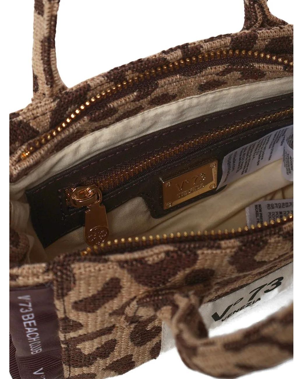 Borsa A Spalla Milene Mini di V73 in Natural