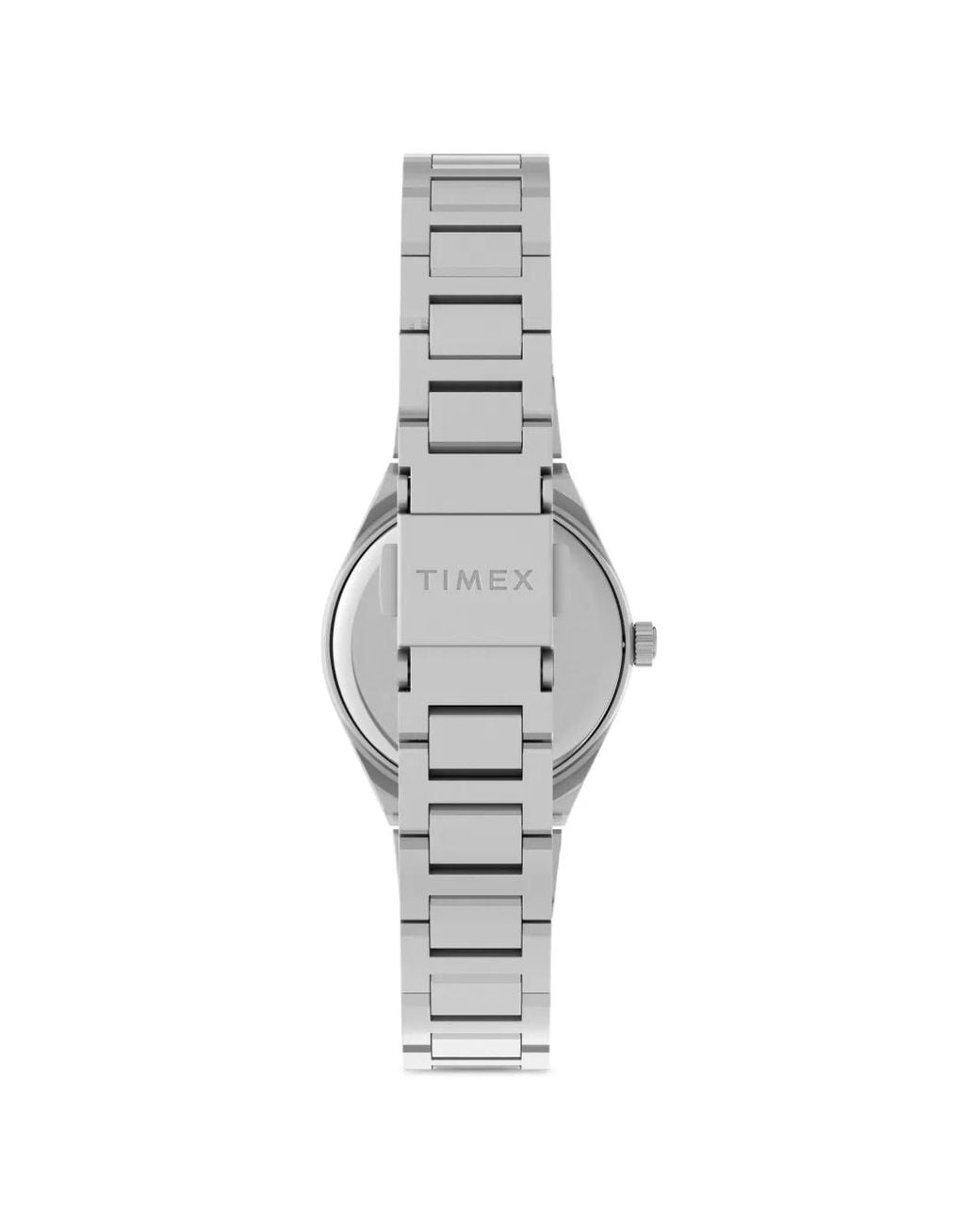 Timex White Q Continental 24Mm Watch