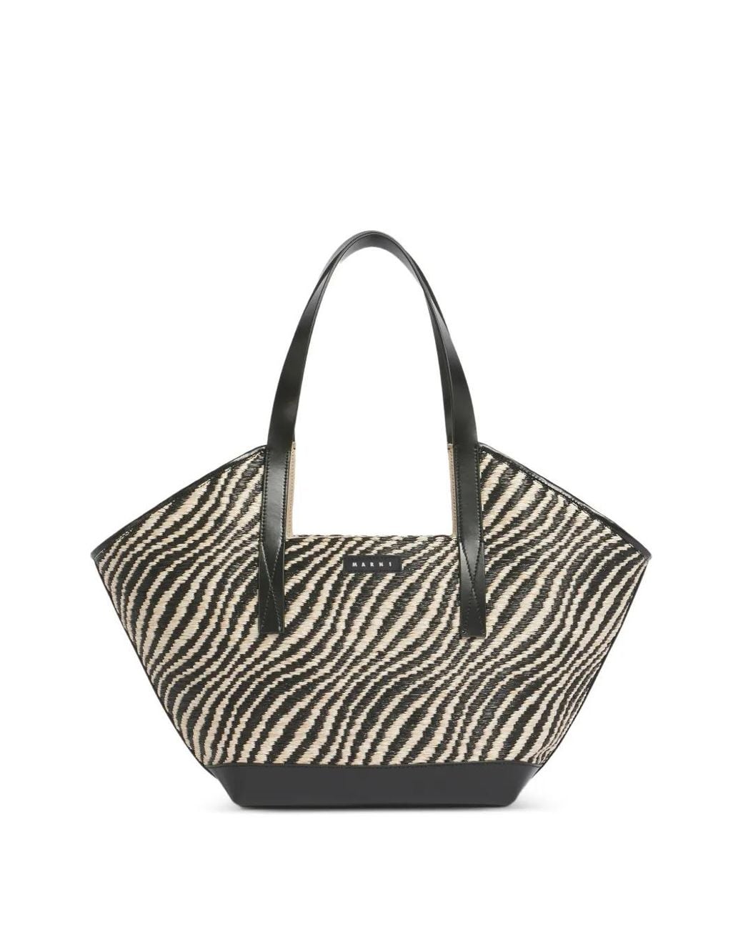 Marni Multicolor Two Tone Shoulder Bag