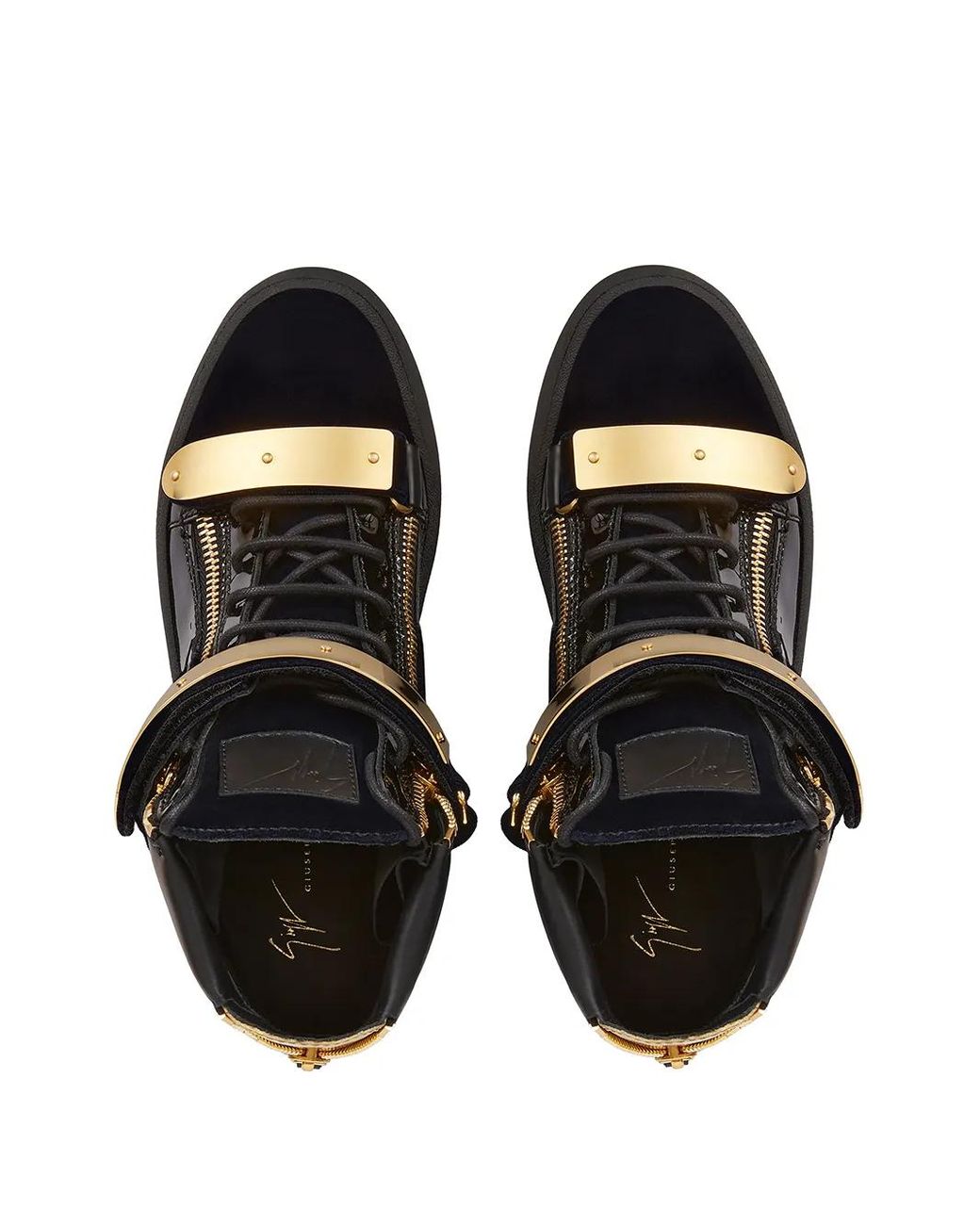 Giuseppe Zanotti Black Coby High-Top Sneakers