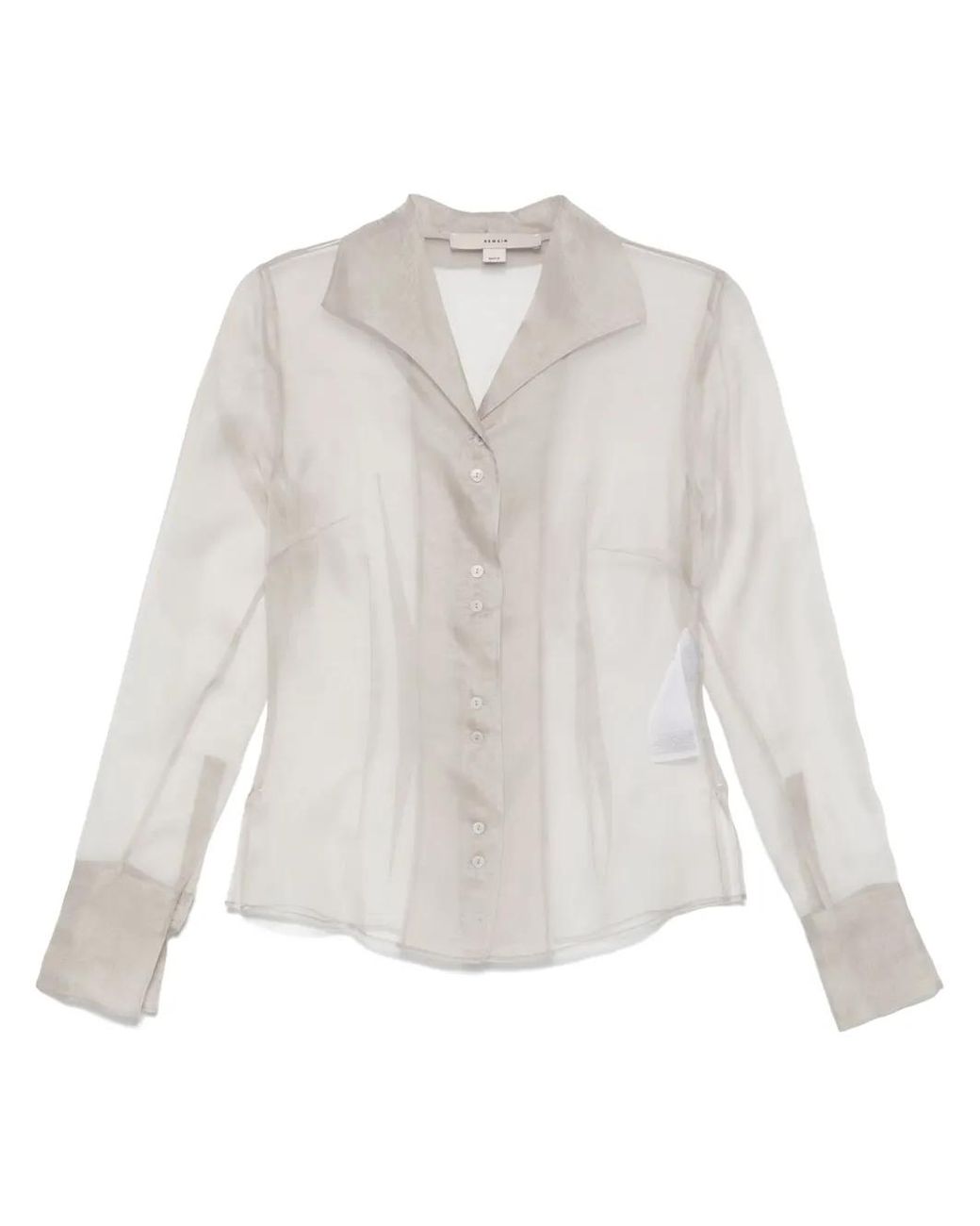Remain White Organza Shirt