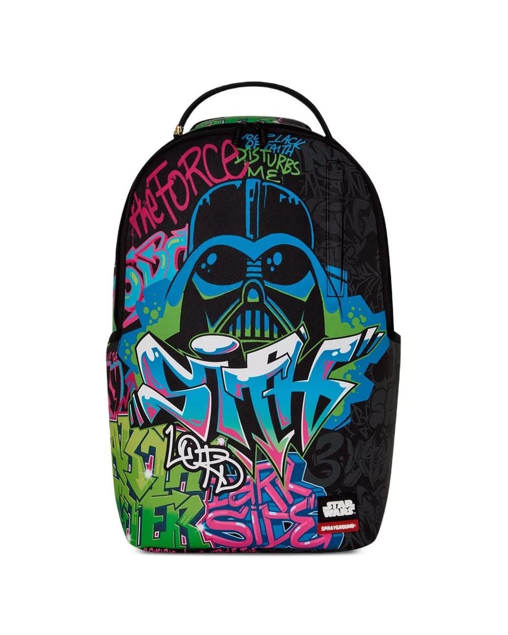 Sprayground Blue X Star Wars Sac À Dos Vader À Imprimé Graffiti for men