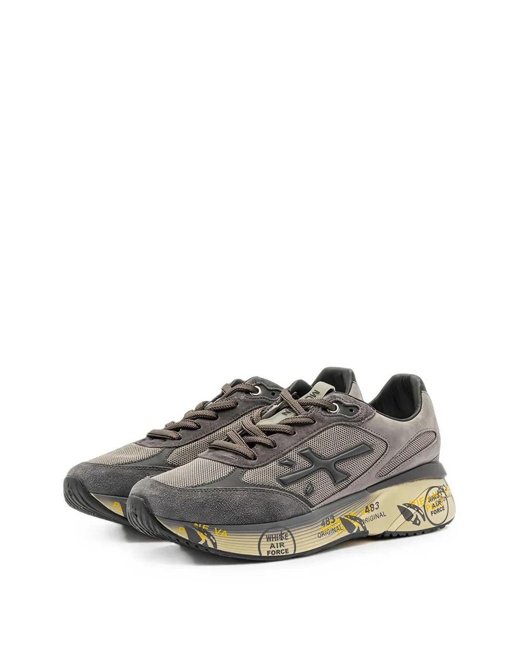Premiata Gray Moerun 6446 Sneakers for men