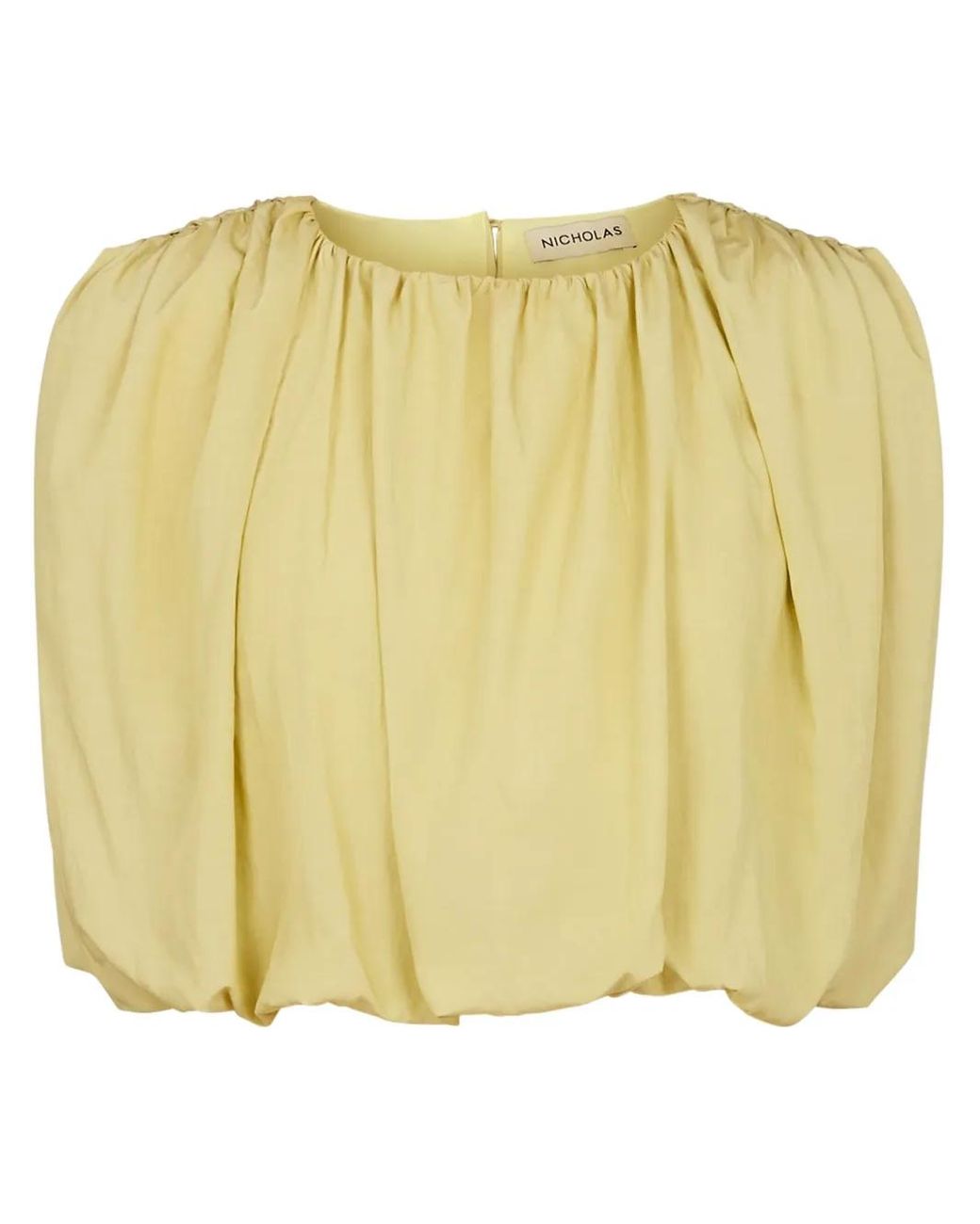 Top Nadira Nicholas de color Yellow