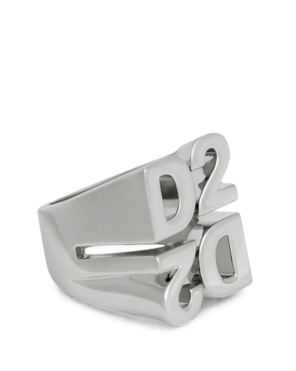 DSquared² D2-Upside-Down Ring in White für Herren