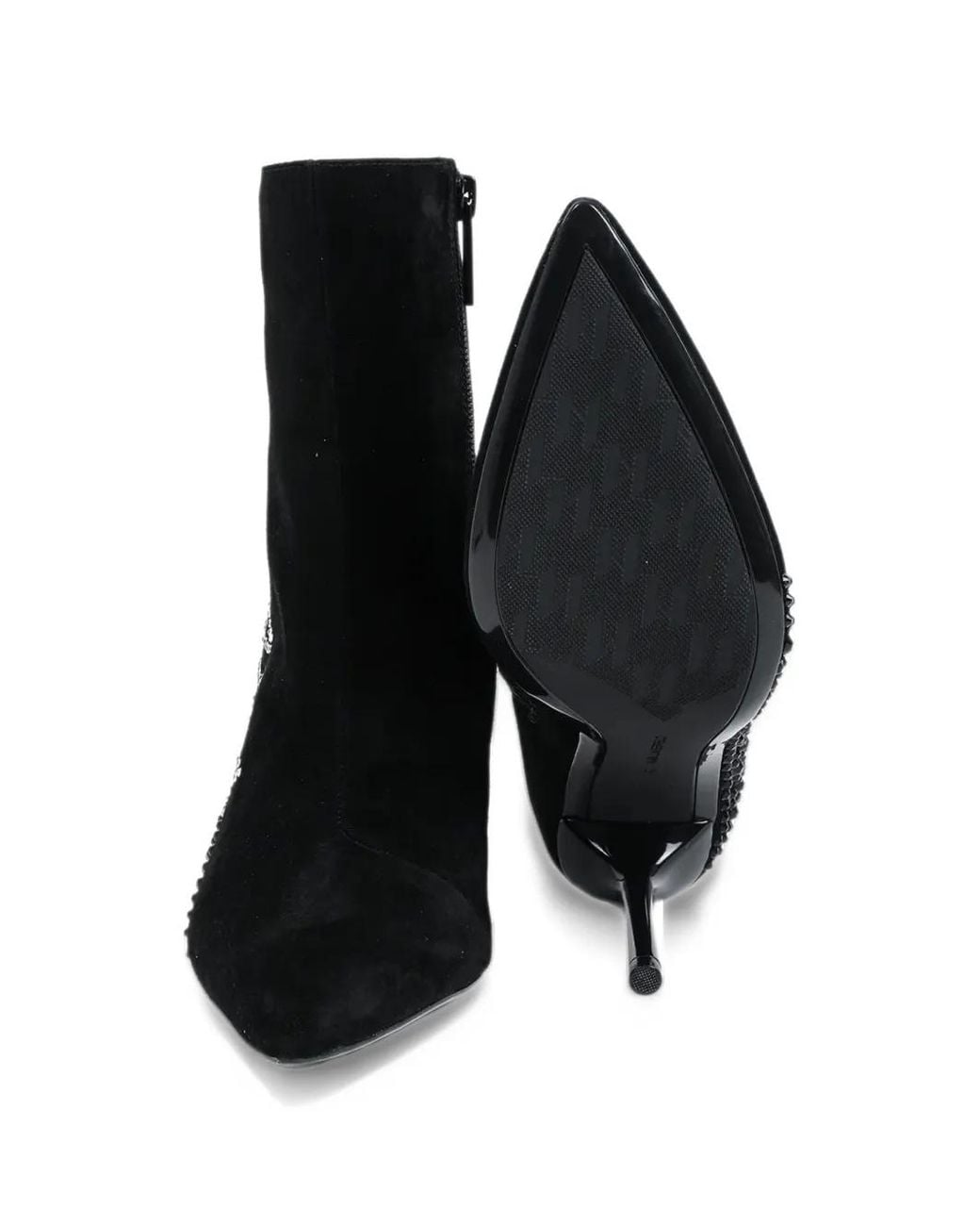 Karl Lagerfeld Black Sarabande Ankle Boots