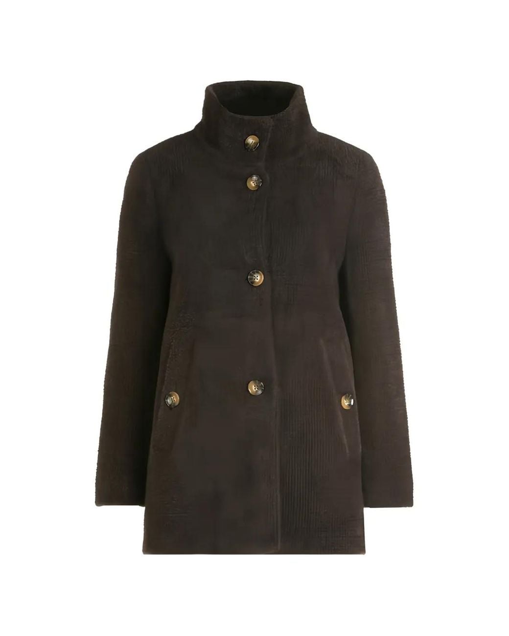 Betty Barclay Black High-Neck Bouclé Jacket