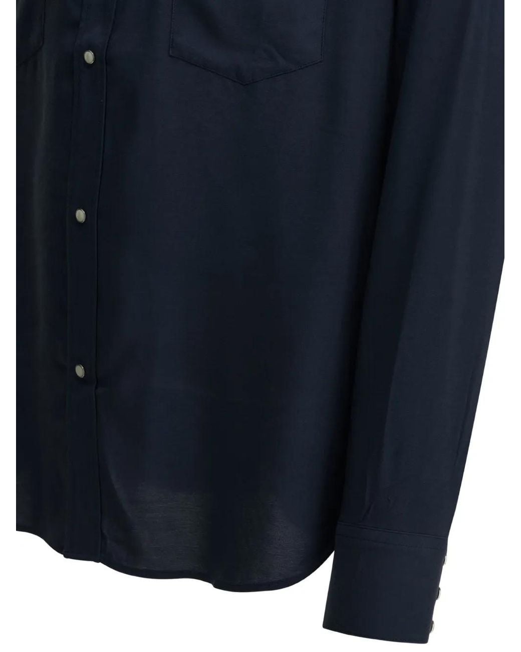 Camicia Meridian di Visvim in Blue da Uomo