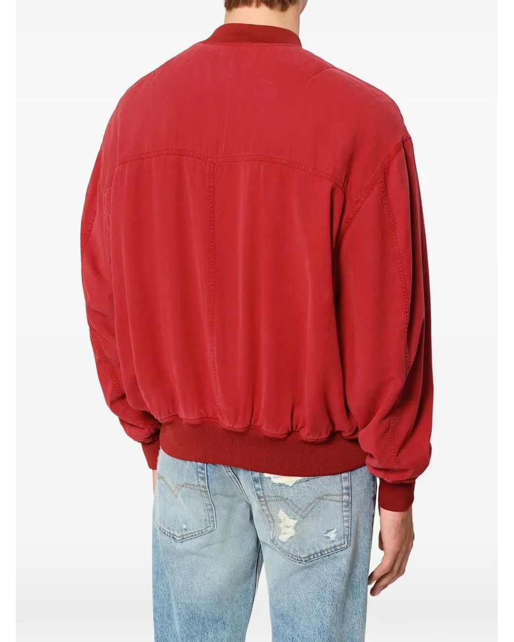 Isabel Marant Red Veste Sebastian À Fermeture Zippée for men