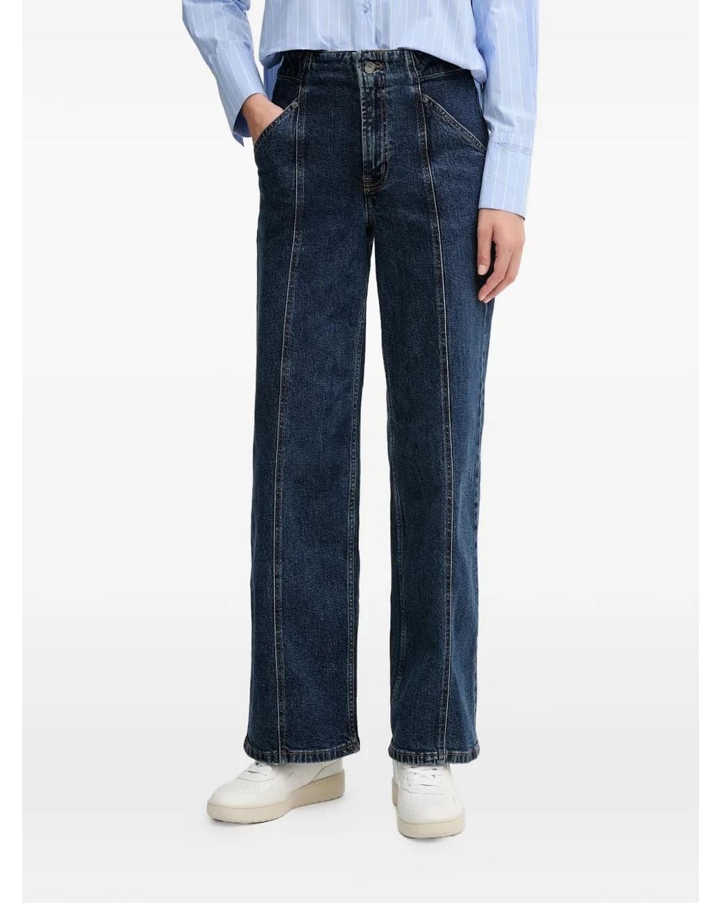 Vaqueros A Paneles DKNY de color Blue
