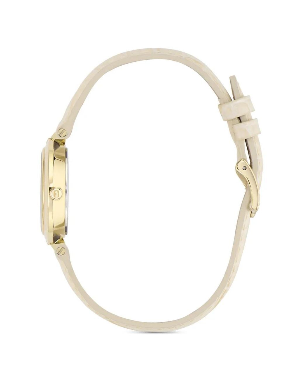 Furla Metallic Logo Links 28Mm Watch