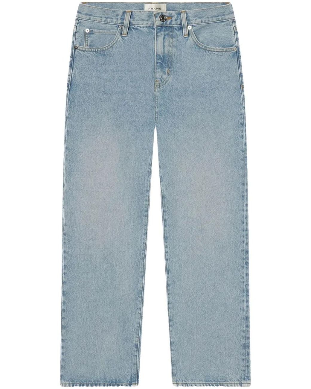 FRAME Blue Cotton Jeans