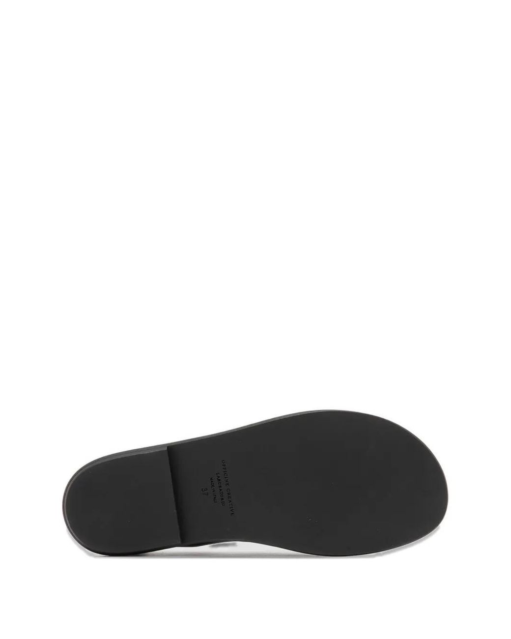Officine Creative Black Mocassins Mienne 101Mm En Cuir