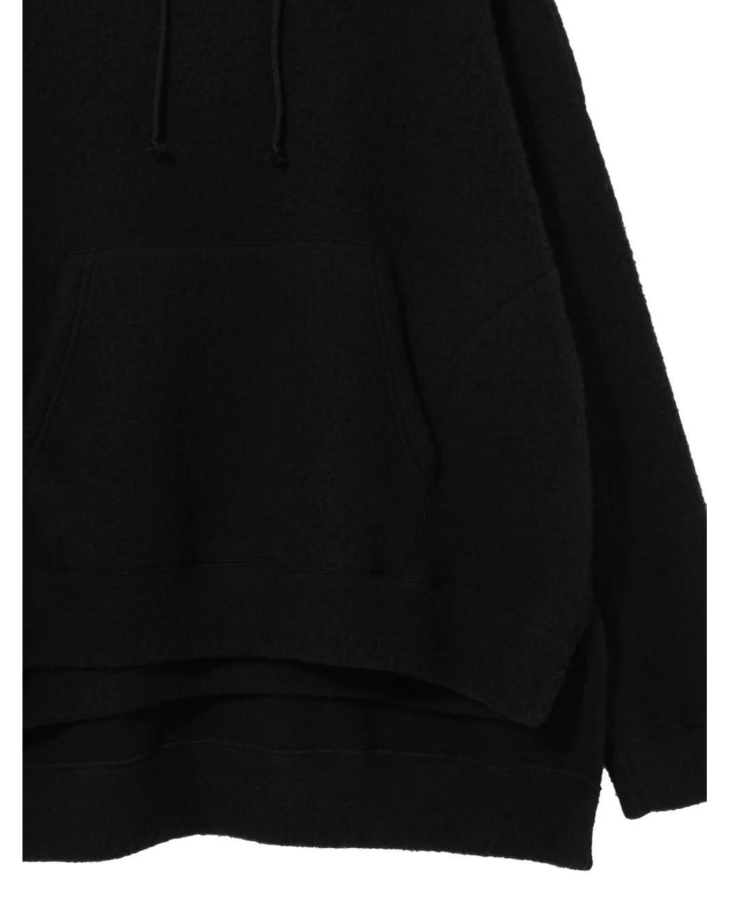 Sudadera Texturizada Con Capucha Undercover de hombre de color Black