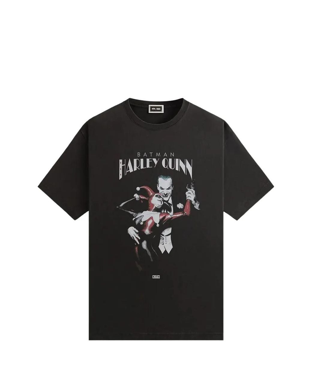 Kith Black X Batman Harley Quinn T-Shirt for men