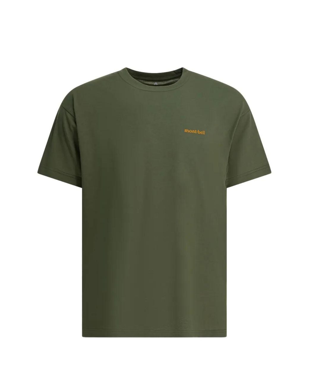 Montbell Green Printed T-Shirt for men