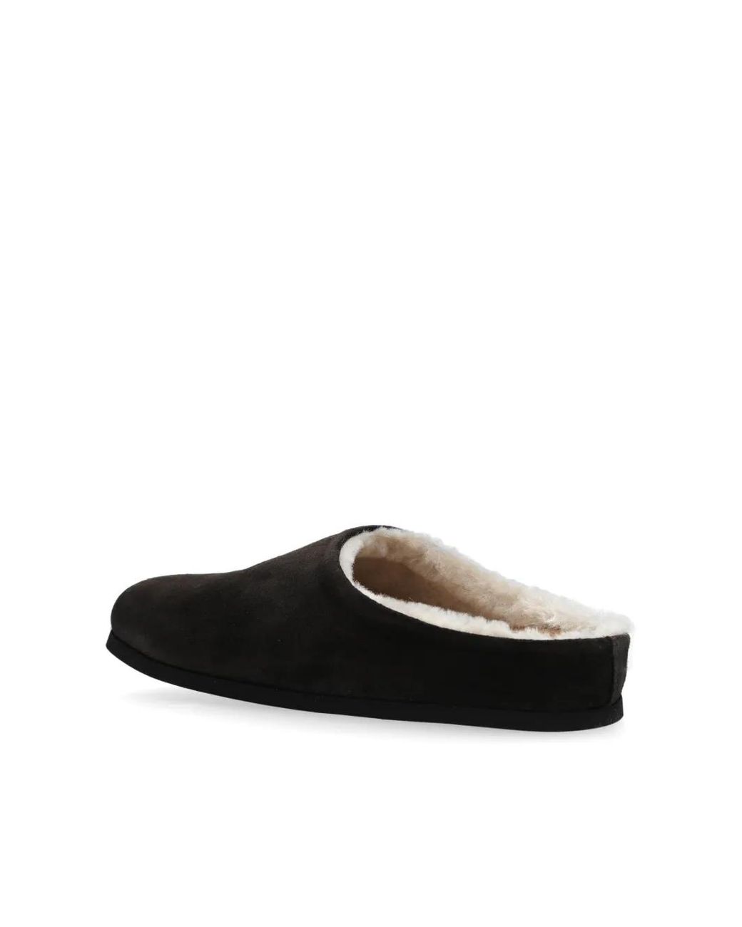 Clogs Con Shearling di Common Projects in Black