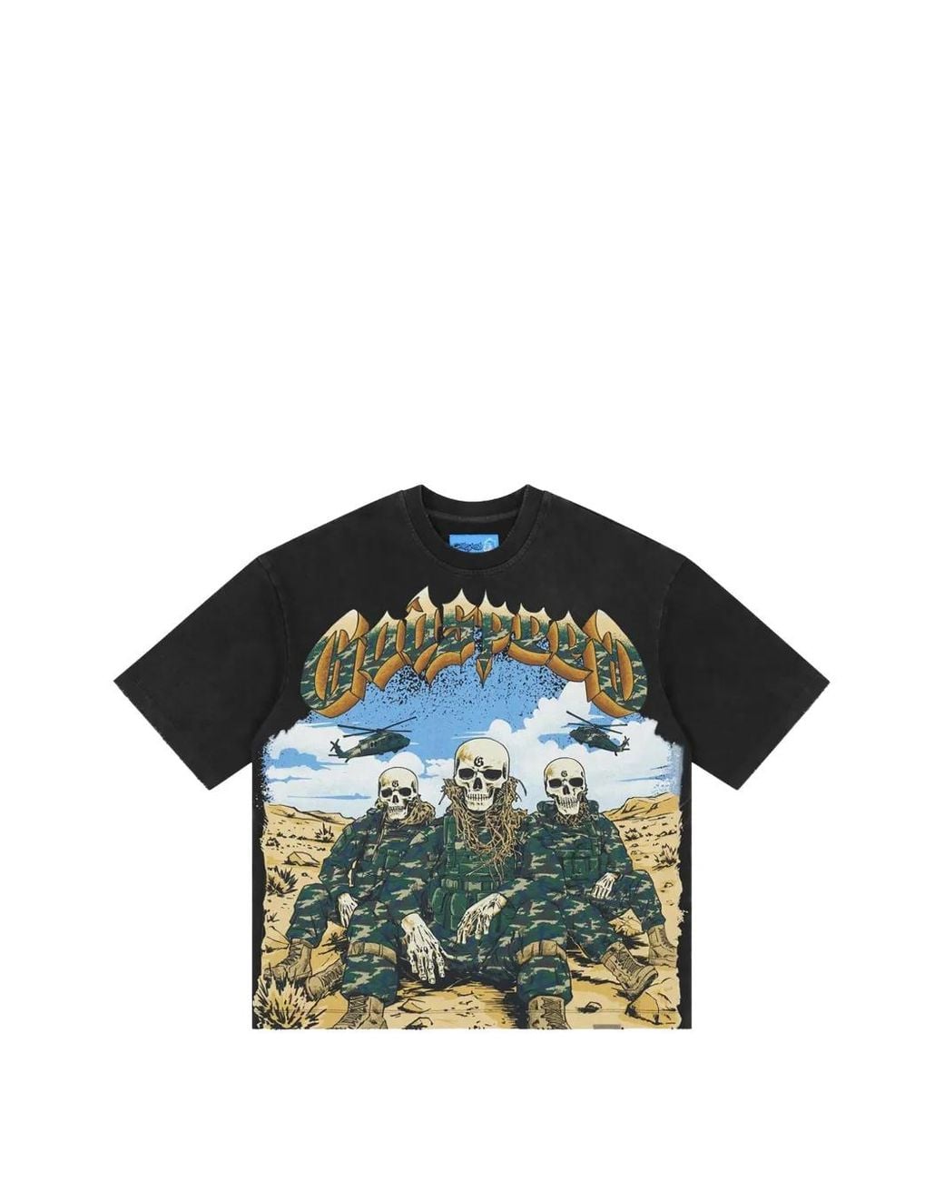 Godspeed Green Squadron Ng Graphic-Print T-Shirt for men