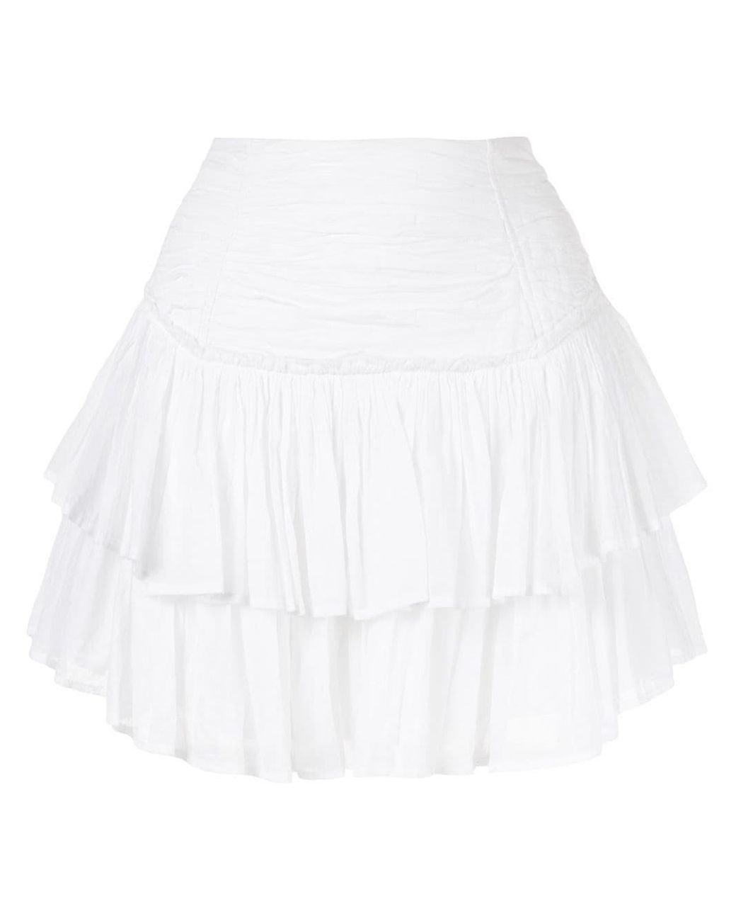 Aje. Charlie Mini Skirt in White | Lyst Australia