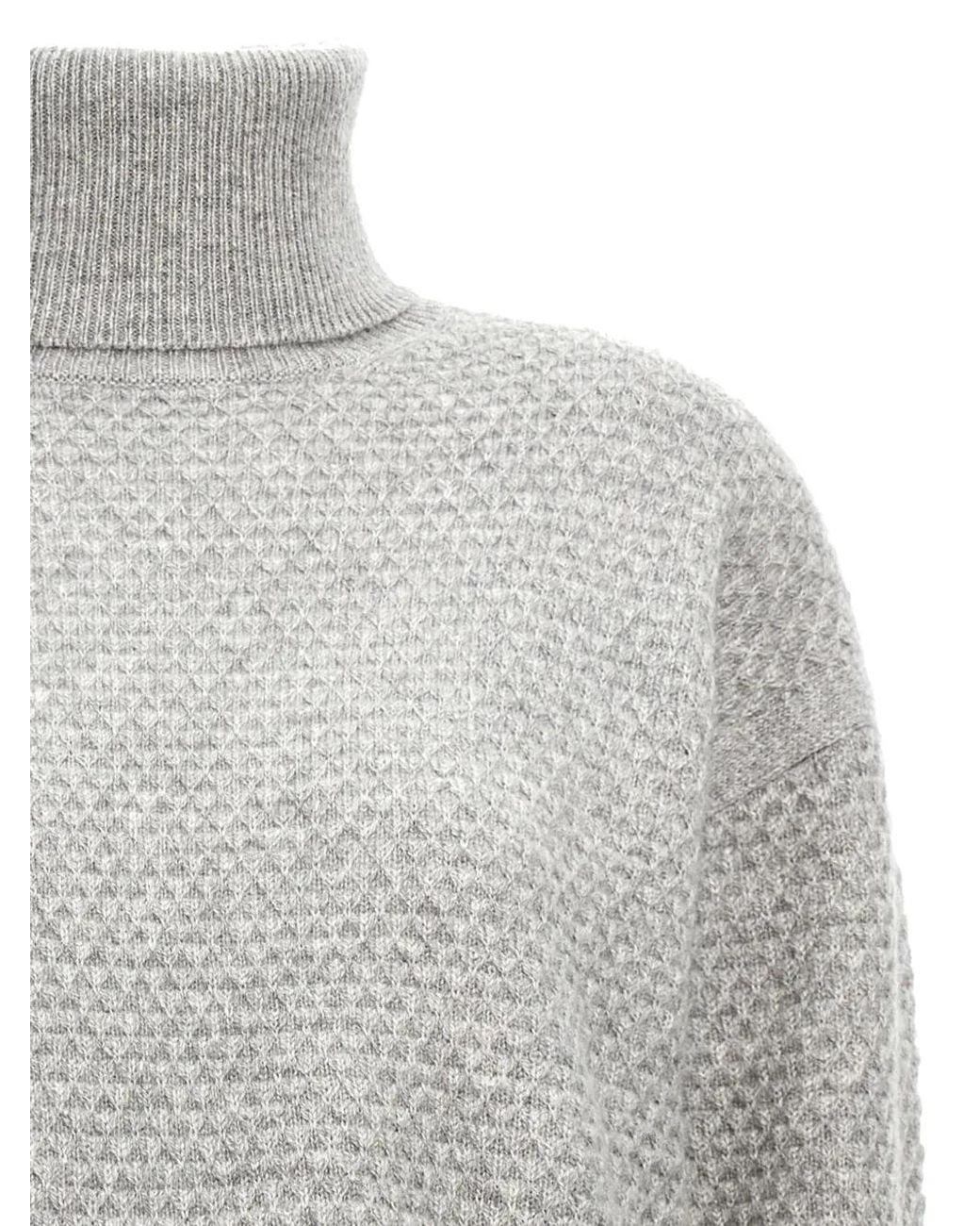 Pull Nero En Cachemire Max Mara en coloris Gray