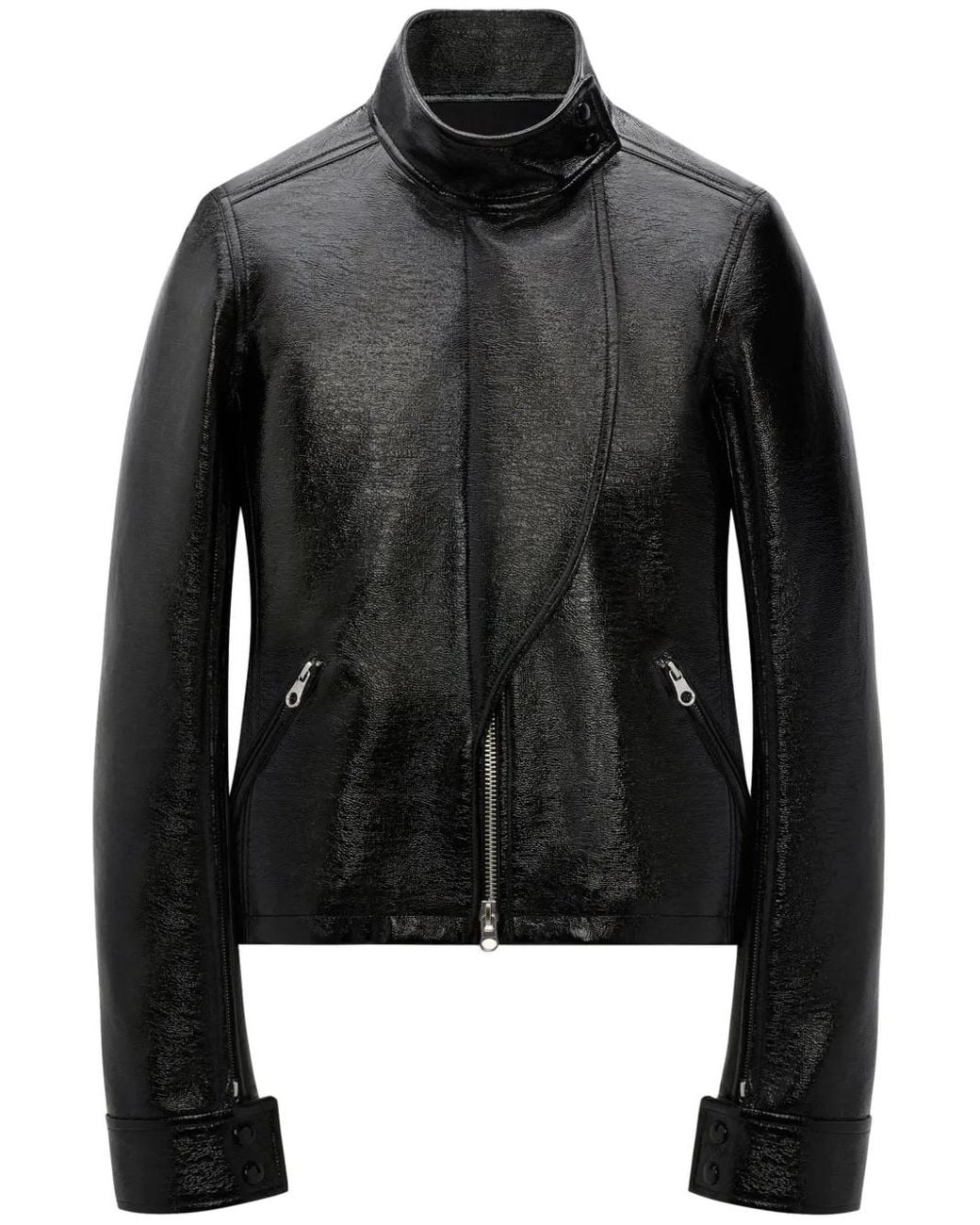 Courreges Motorcycle Vinyl Jack in het Black