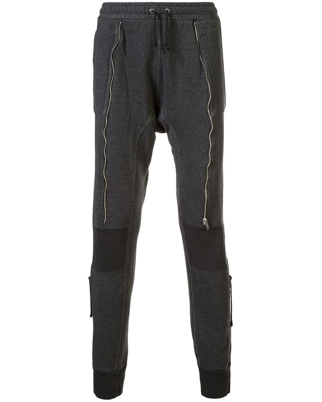 Undercover Cotton Drawstring Track Pants in Grey (Gray) for Men - Lyst