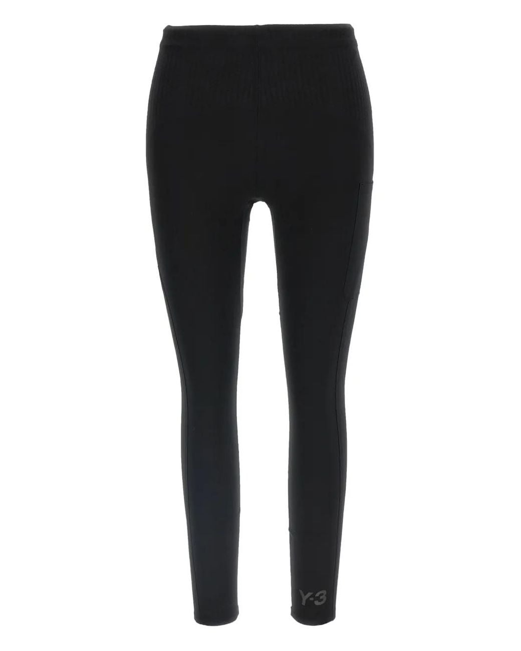 Y-3 Black 'Y-3 Running' Leggings