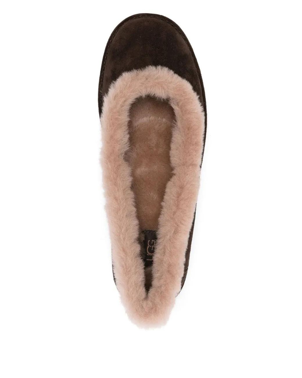 Ugg Brown Zora Ballet Flat