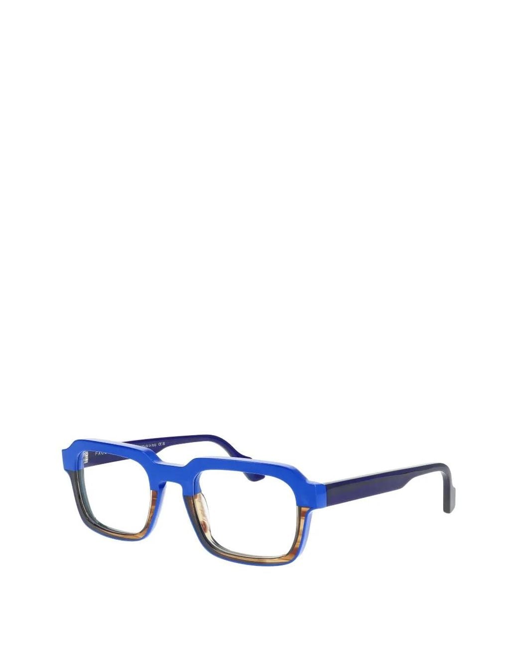Face A Face Judd2 Brille Mit Eckigem Gestell in Blue für Herren